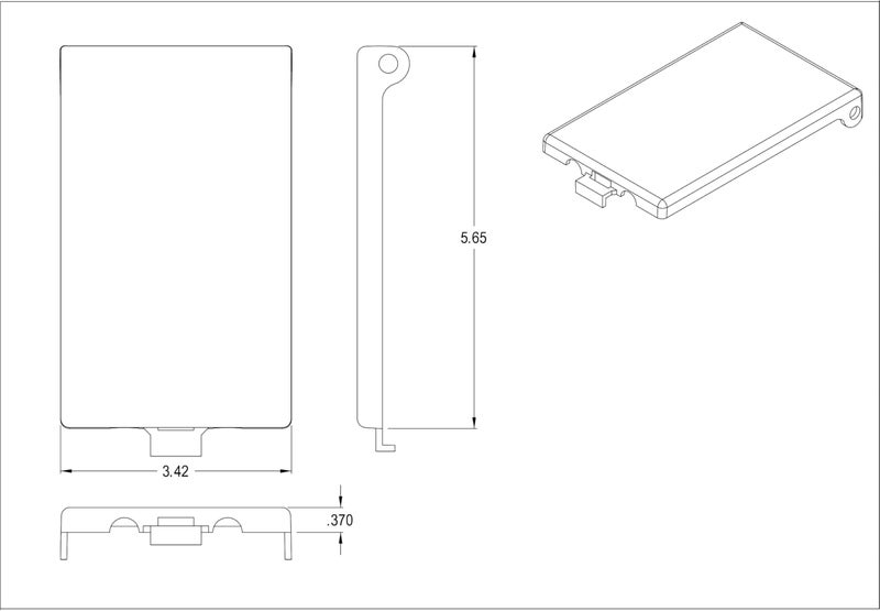 iMBAPrice DBVW White Electrical Box Replacement Cover, Extra Duty Wet Location Rated â€“ Direct Replacement for DBVR1W, DBVS1W, DBVM1W, DBVMA1W, 60VW, 3-Pack - Image 5